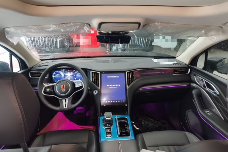 Used Hongqi HS7 PHEV 2024 2.0T PHEV Four-Wheel Drive Flagship Edition 6 Seats Center Console