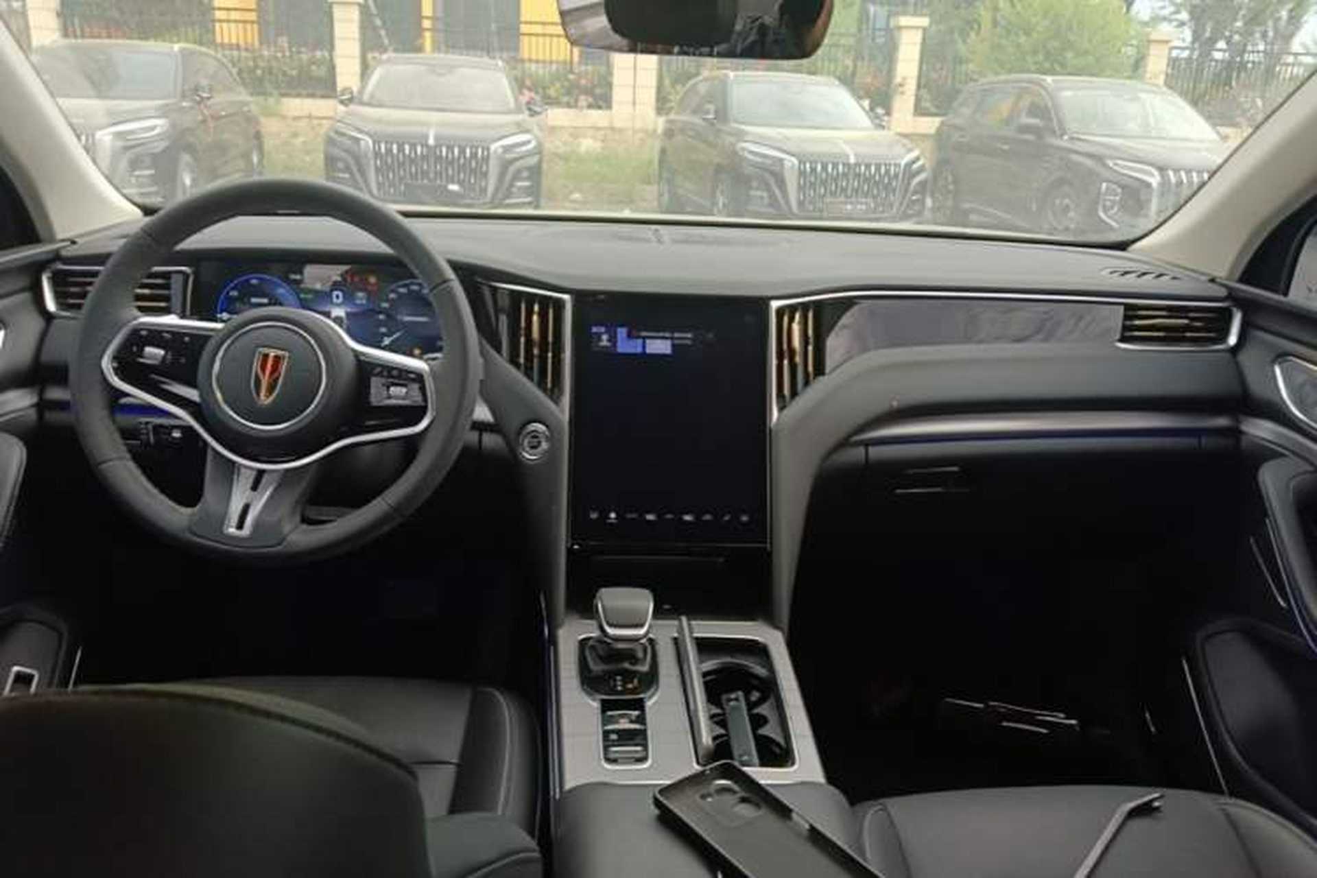 Used Hongqi HS7 PHEV 2024 2.0T PHEV Four-Wheel Drive Flagship Edition 7 Seats Center Console