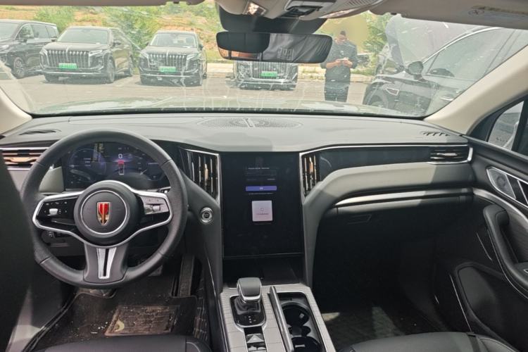 Used Hongqi HS7 PHEV 2024 2.0T PHEV Four-Wheel Drive Flagship Edition 6 Seats Center Console