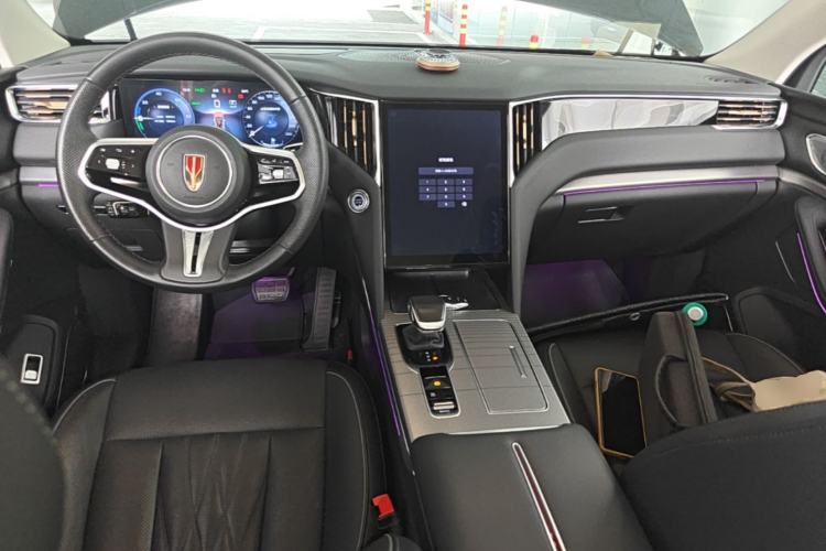 Used Hongqi HS7 PHEV 2024 2.0T PHEV Four-Wheel Drive Flagship Edition 6 Seats Center Console