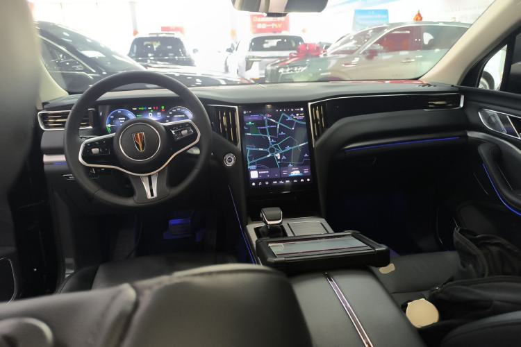 Used Hongqi HS7 PHEV 2024 2.0T PHEV Two-Wheel Drive Flagship Edition 6 Seats Center Console