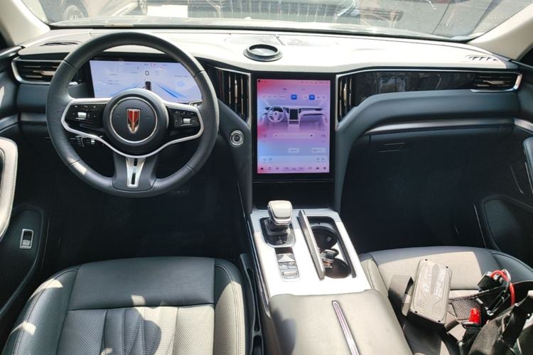 Used Hongqi HS7 PHEV 2024 2.0T PHEV Four-Wheel Drive Flagship Edition 6 Seats Center Console