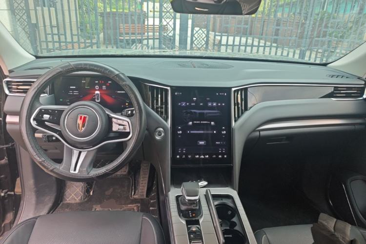 Used Hongqi HS7 PHEV 2024 2.0T PHEV Four-Wheel Drive Flagship Edition 7 Seats Center Console