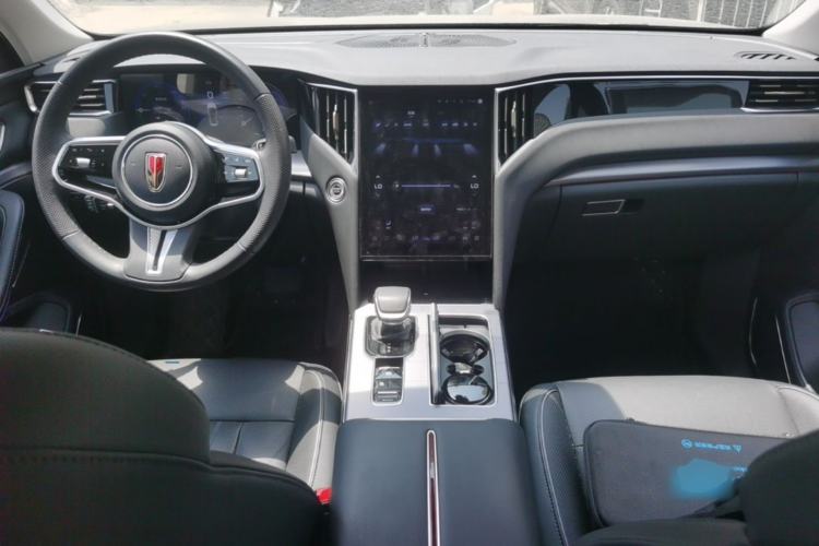 Used Hongqi HS7 PHEV 2024 2.0T PHEV Four-Wheel Drive Flagship Edition 7 Seats Center Console