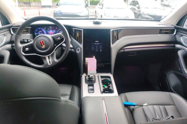 Used Hongqi HS7 PHEV 2024 2.0T PHEV Four-Wheel Drive Flagship Edition 6 Seats Center Console