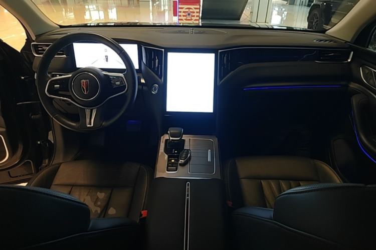 Used Hongqi HS7 PHEV 2024 2.0T PHEV Four-Wheel Drive Flagship Edition 6 Seats Center Console