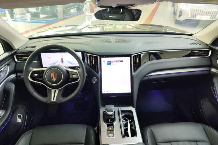 Used Hongqi HS7 PHEV 2024 2.0T PHEV Four-Wheel Drive Flagship Edition 6 Seats Center Console