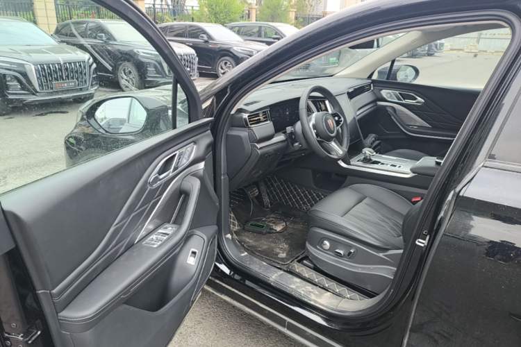Used Hongqi HS7 PHEV 2024 2.0T PHEV Four-Wheel Drive Flagship Edition 6 Seats Driver Seat