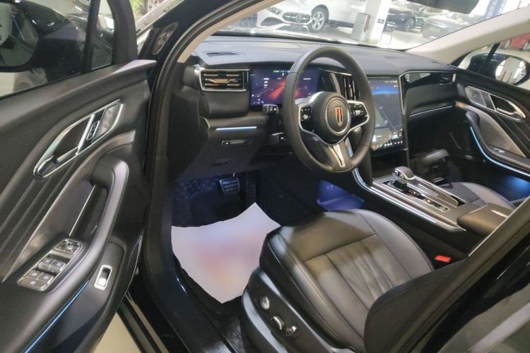 Used Hongqi HS7 PHEV 2024 2.0T PHEV Two-Wheel Drive Flagship Edition 7 Seats Driver Seat