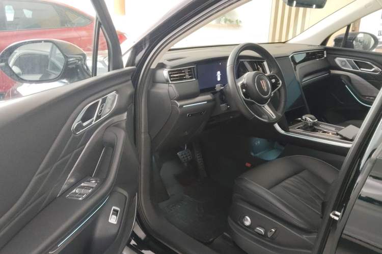 Used Hongqi HS7 PHEV 2024 2.0T PHEV Four-Wheel Drive Flagship Edition 6 Seats Driver Seat