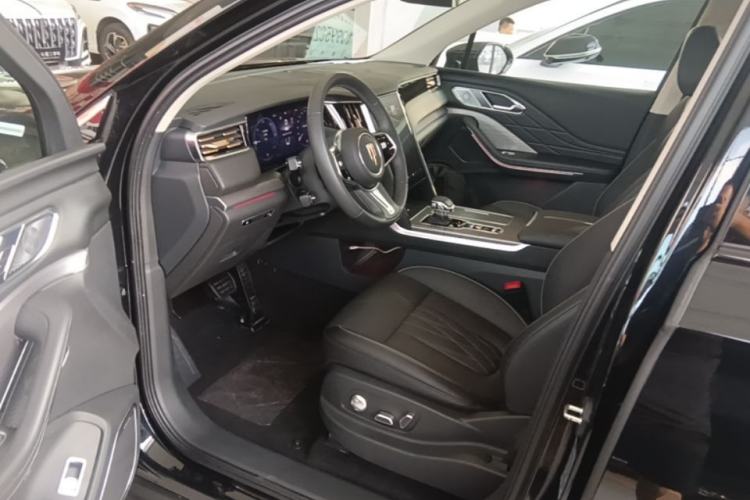 Used Hongqi HS7 PHEV 2024 2.0T PHEV Four-Wheel Drive Flagship Edition 7 Seats Driver Seat