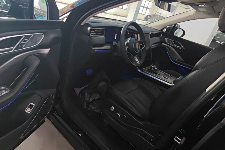 Used Hongqi HS7 PHEV 2024 2.0T PHEV Four-Wheel Drive Flagship Edition 7 Seats Driver Seat
