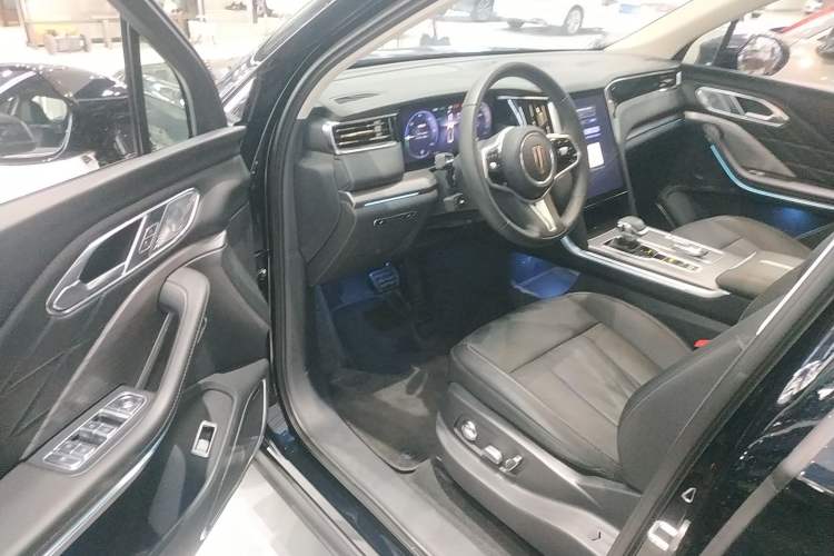 Used Hongqi HS7 PHEV 2024 2.0T PHEV Four-Wheel Drive Flagship Edition 6 Seats Driver Seat