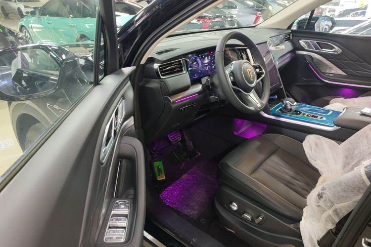 Used Hongqi HS7 PHEV 2024 2.0T PHEV Four-Wheel Drive Flagship Edition 6 Seats Driver Seat