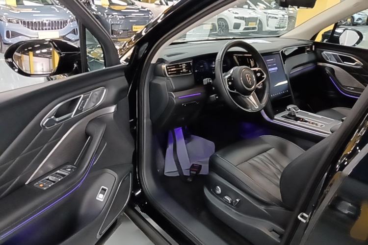 Used Hongqi HS7 PHEV 2024 2.0T PHEV Four-Wheel Drive Flagship Edition 6 Seats Driver Seat