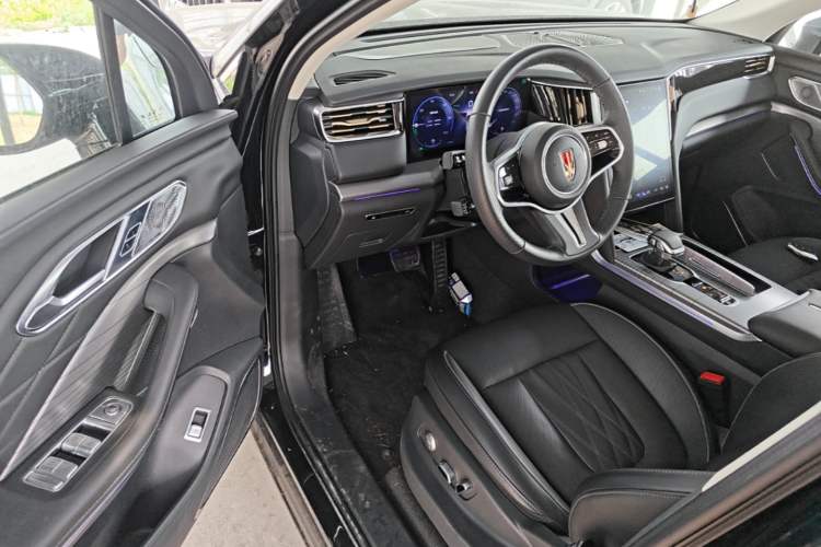 Used Hongqi HS7 PHEV 2024 2.0T PHEV Four-Wheel Drive Flagship Edition 7 Seats Driver Seat