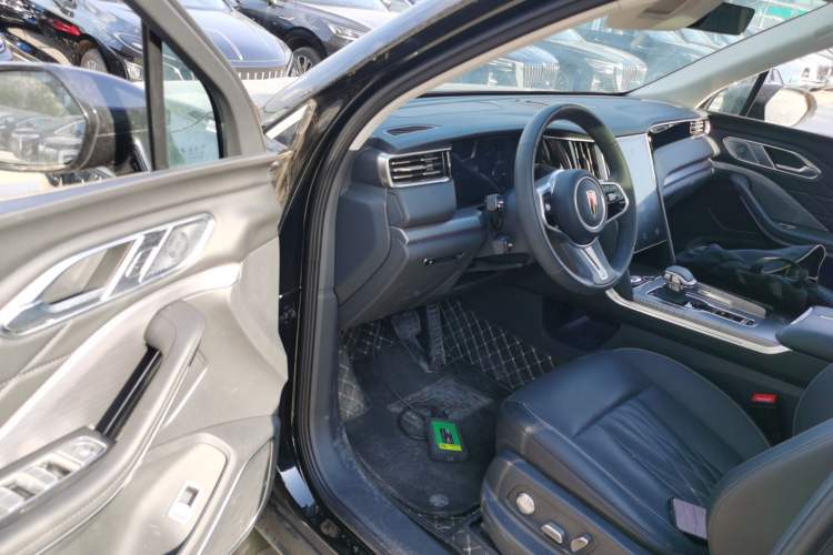 Used Hongqi HS7 PHEV 2024 2.0T PHEV Four-Wheel Drive Flagship Edition 7 Seats Driver Seat