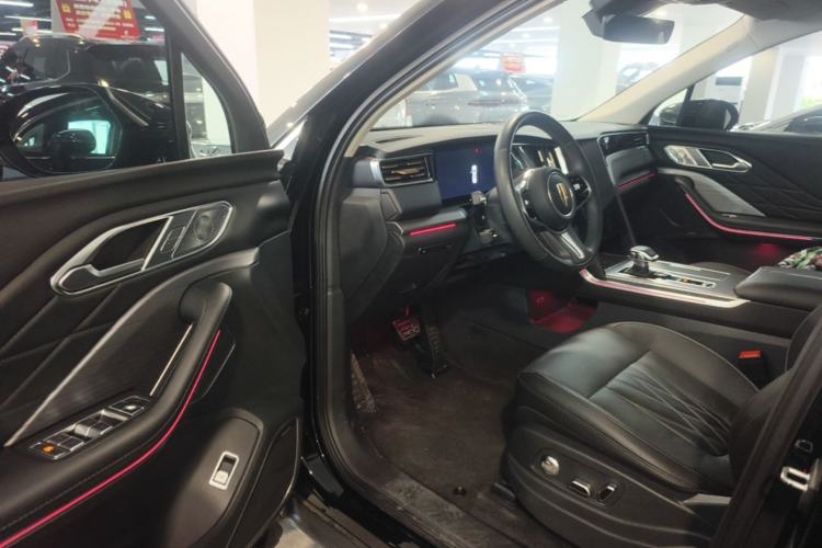Used Hongqi HS7 PHEV 2024 2.0T PHEV Four-Wheel Drive Flagship Edition 6 Seats Driver Seat
