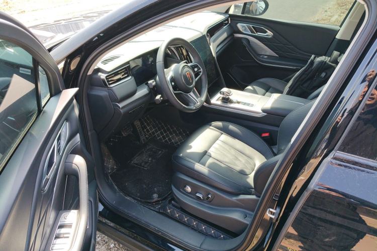 Used Hongqi HS7 PHEV 2024 2.0T PHEV Four-Wheel Drive Flagship Edition 7 Seats Driver Seat