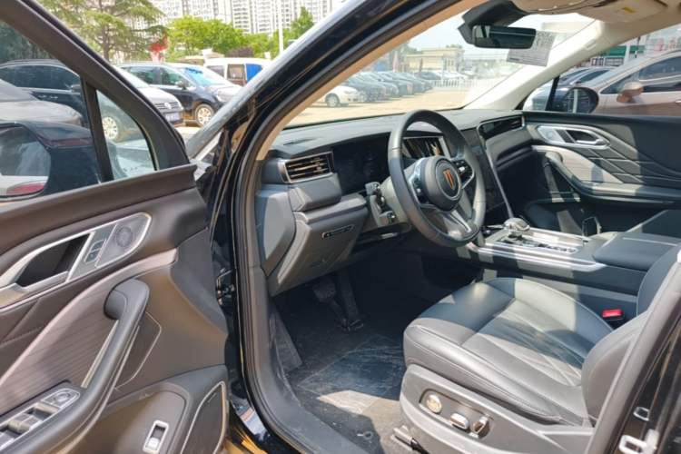Used Hongqi HS7 PHEV 2024 2.0T PHEV Four-Wheel Drive Flagship Edition 6 Seats Driver Seat