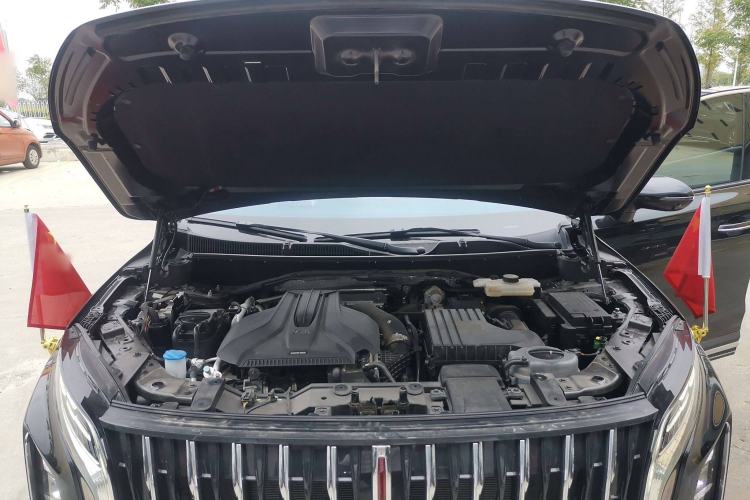 Used Hongqi HS7 PHEV 2024 2.0T PHEV Four-Wheel Drive Flagship Edition 7 Seats Engine Bay