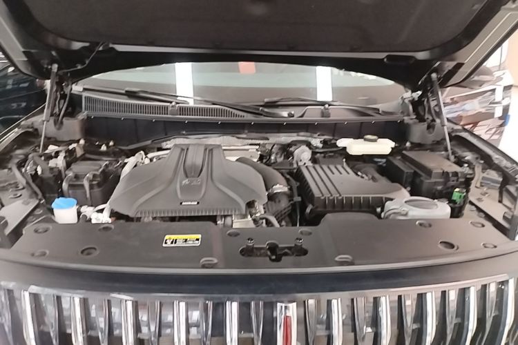 Used Hongqi HS7 PHEV 2024 2.0T PHEV Four-Wheel Drive Flagship Edition 6 Seats Engine Bay