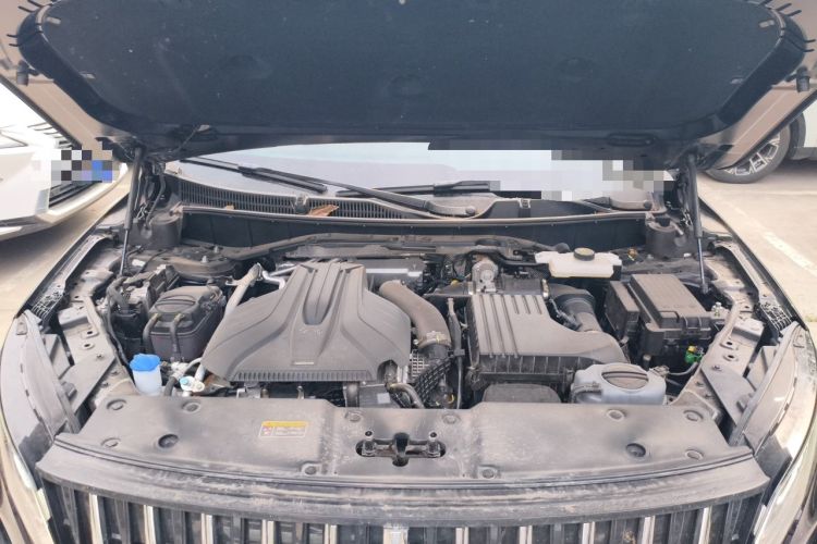 Used Hongqi HS7 PHEV 2024 2.0T PHEV Four-Wheel Drive Flagship Edition 6 Seats Engine Bay