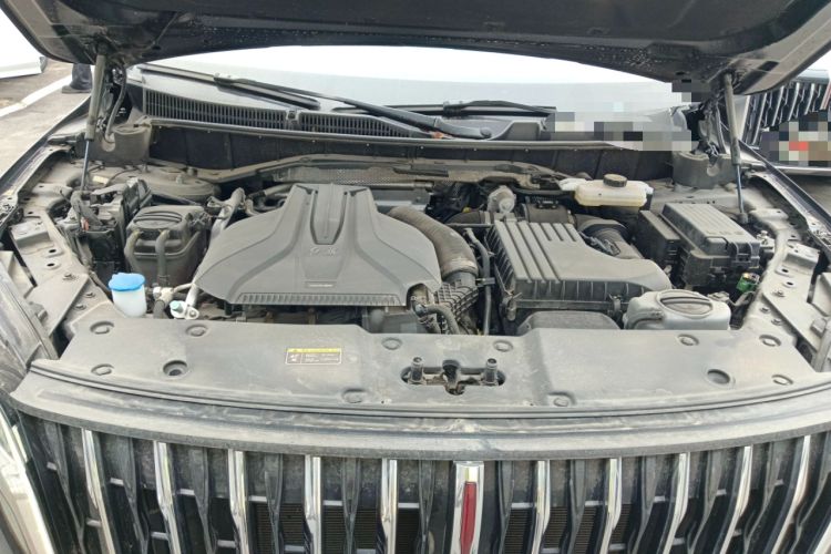 Used Hongqi HS7 PHEV 2024 2.0T PHEV Four-Wheel Drive Flagship Edition 6 Seats Engine Bay
