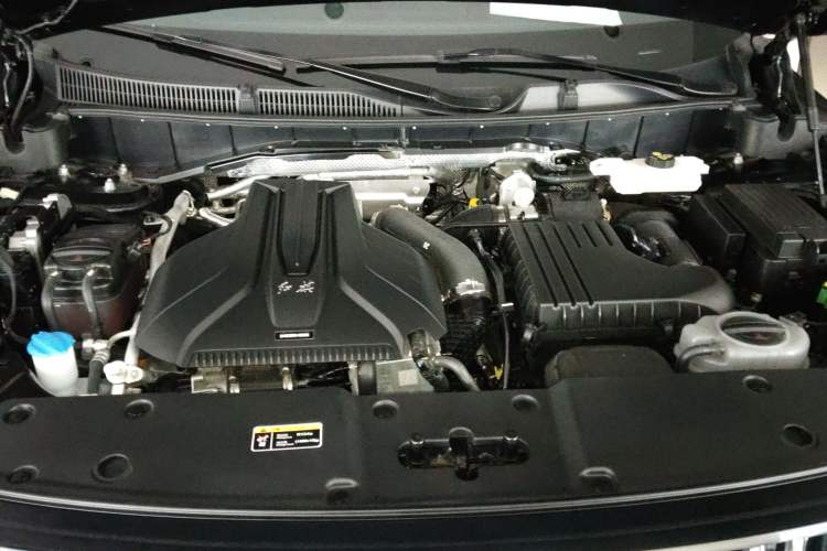 Used Hongqi HS7 PHEV 2024 2.0T PHEV Four-Wheel Drive Flagship Edition 6 Seats Engine Bay