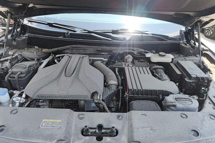 Used Hongqi HS7 PHEV 2024 2.0T PHEV Four-Wheel Drive Flagship Edition 6 Seats Engine Bay