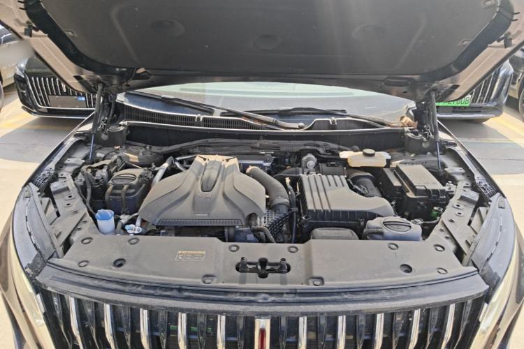 Used Hongqi HS7 PHEV 2024 2.0T PHEV Four-Wheel Drive Flagship Edition 7 Seats Engine Bay