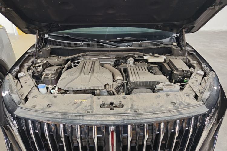 Used Hongqi HS7 PHEV 2024 2.0T PHEV Four-Wheel Drive Flagship Edition 6 Seats Engine Bay