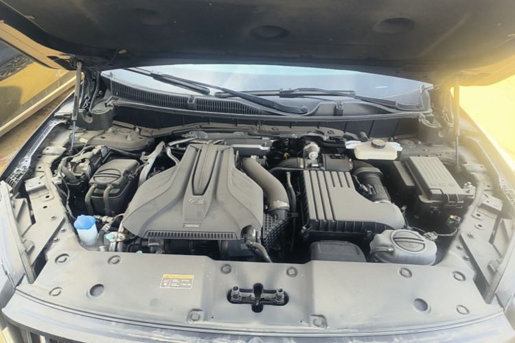Used Hongqi HS7 PHEV 2024 2.0T PHEV Four-Wheel Drive Flagship Edition 7 Seats Engine Bay