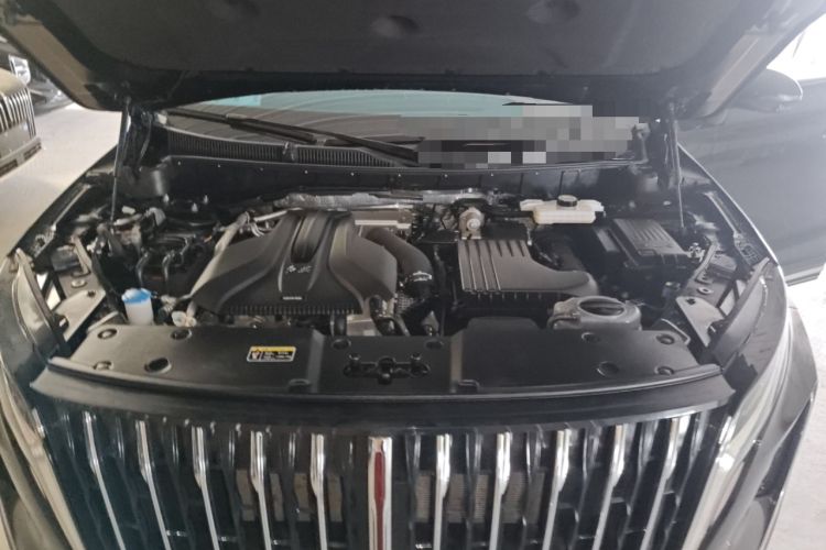 Used Hongqi HS7 PHEV 2024 2.0T PHEV Four-Wheel Drive Flagship Edition 6 Seats Engine Bay