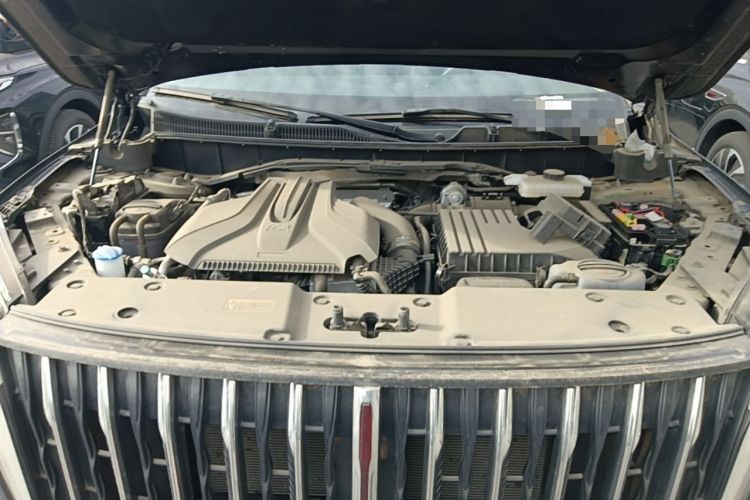 Used Hongqi HS7 PHEV 2024 2.0T PHEV Four-Wheel Drive Flagship Edition 6 Seats Engine Bay