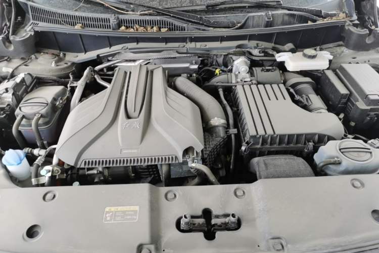 Used Hongqi HS7 PHEV 2024 2.0T PHEV Four-Wheel Drive Flagship Edition 6 Seats Engine Bay
