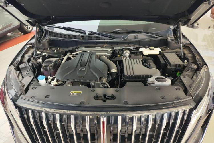 Used Hongqi HS7 PHEV 2024 2.0T PHEV Four-Wheel Drive Flagship Edition 6 Seats Engine Bay