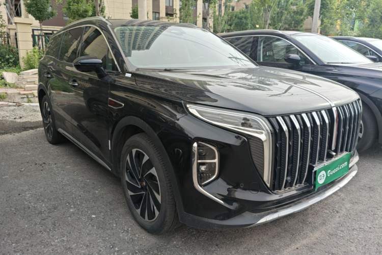 Used Hongqi HS7 PHEV 2024 2.0T PHEV Four-Wheel Drive Flagship Edition 7 Seats Exterior 1