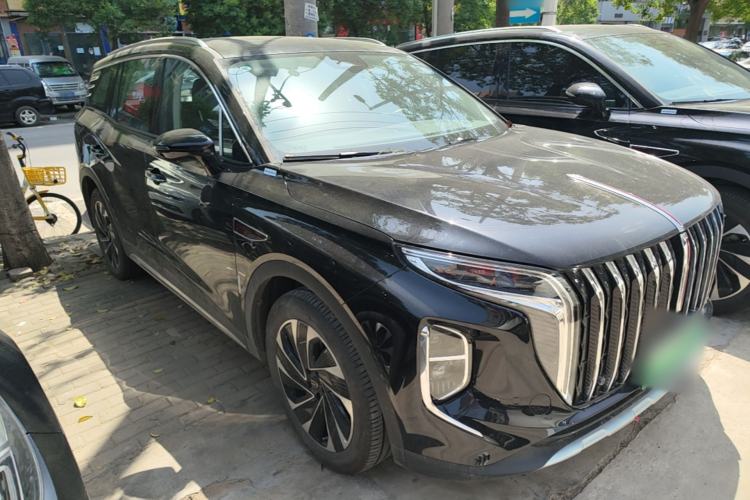 Used Hongqi HS7 PHEV 2024 2.0T PHEV Four-Wheel Drive Flagship Edition 7 Seats Exterior 1