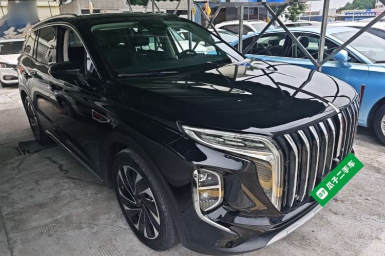 Used Hongqi HS7 PHEV 2024 2.0T PHEV Four-Wheel Drive Flagship Edition 6 Seats Exterior 1