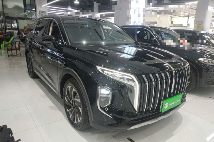Used Hongqi HS7 PHEV 2024 2.0T PHEV Four-Wheel Drive Flagship Edition 6 Seats Exterior 1