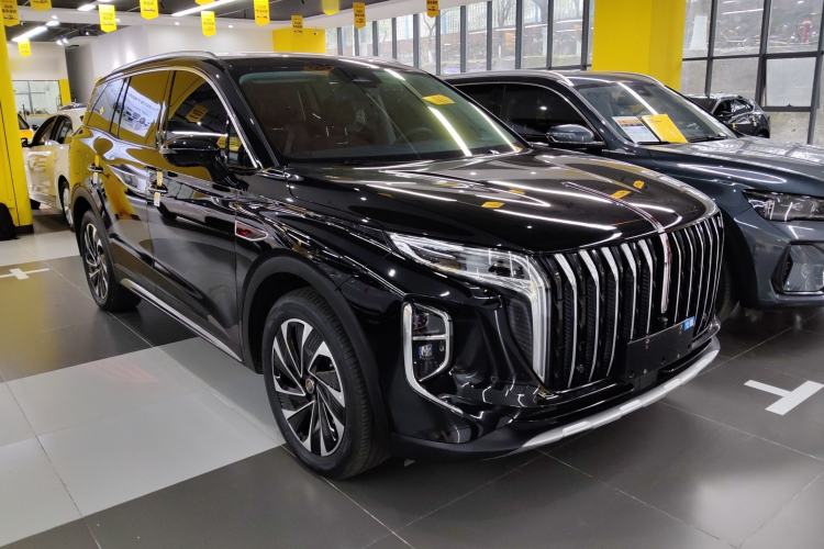Used Hongqi HS7 PHEV 2024 2.0T PHEV Four-Wheel Drive Flagship Edition 6 Seats Exterior 1