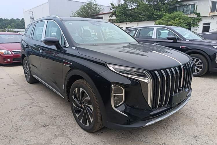 Used Hongqi HS7 PHEV 2024 2.0T PHEV Four-Wheel Drive Flagship Edition 7 Seats Exterior 1