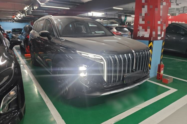 Used Hongqi HS7 PHEV 2024 2.0T PHEV Four-Wheel Drive Flagship Edition 6 Seats Exterior 1