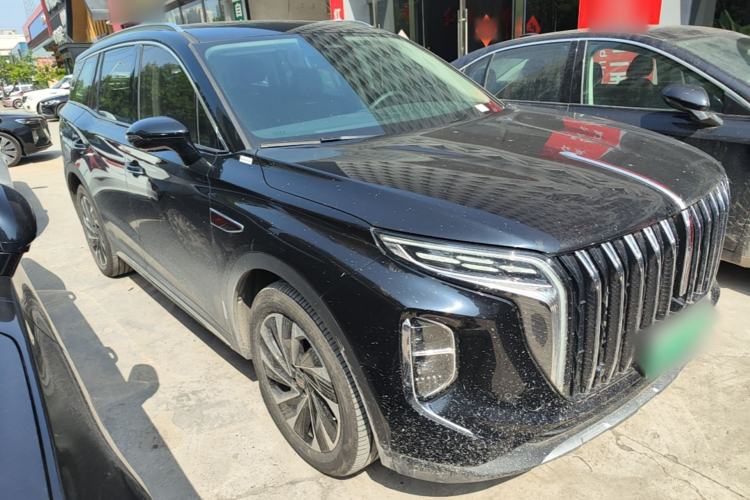 Used Hongqi HS7 PHEV 2024 2.0T PHEV Four-Wheel Drive Flagship Edition 6 Seats Exterior 1