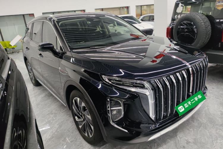 Used Hongqi HS7 PHEV 2024 2.0T PHEV Four-Wheel Drive Flagship Edition 6 Seats Exterior 1