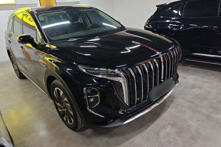 Used Hongqi HS7 PHEV 2024 2.0T PHEV Four-Wheel Drive Flagship Edition 6 Seats Exterior 1