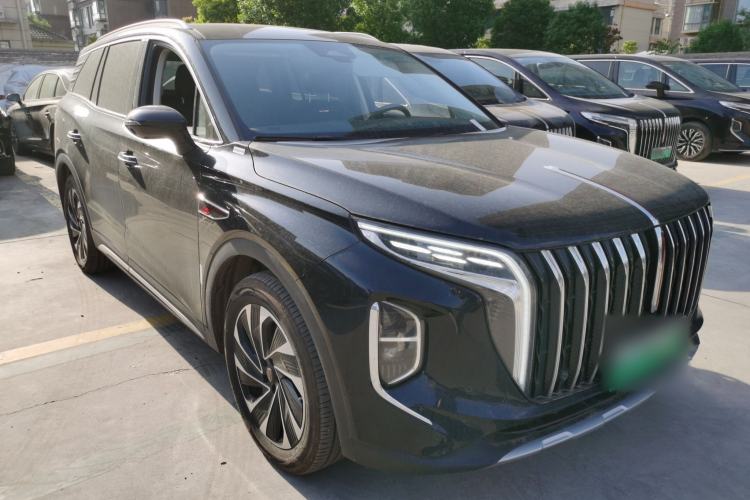 Used Hongqi HS7 PHEV 2024 2.0T PHEV Four-Wheel Drive Flagship Edition 7 Seats Exterior 1