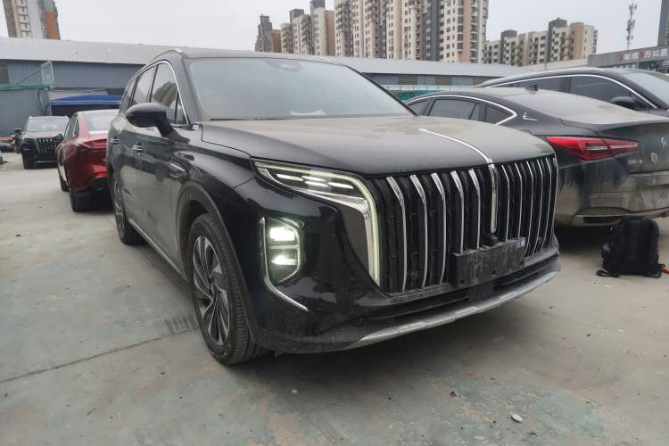 Used Hongqi HS7 PHEV 2024 2.0T PHEV Four-Wheel Drive Flagship Edition 6 Seats Exterior 1