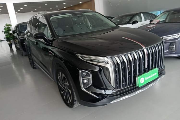Used Hongqi HS7 PHEV 2024 2.0T PHEV Four-Wheel Drive Flagship Edition 6 Seats Exterior 1